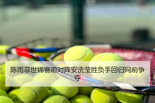 陈雨菲世锦赛前对阵安洗莹胜负手回归网前争夺