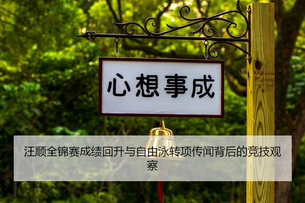 汪顺全锦赛成绩回升与自由泳转项传闻背后的竞技观察
